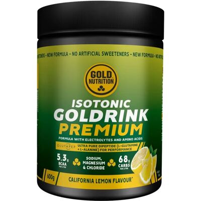 Gold Nutrition Gold Zitronen Getränkepulver - Iso-Performance-Drink Gold Nutrition Gold Zitronen Getränkepulver - Iso-Performance-Drink