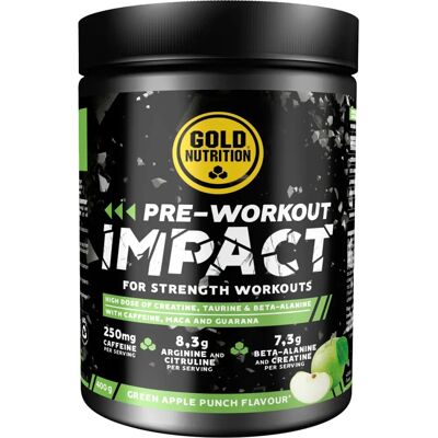 Gold Nutrition Pre-Workout Impact 400 G - Prä-Workout-Produkt Gold Nutrition Pre-Workout Impact 400 G - Prä-Workout-Produkt