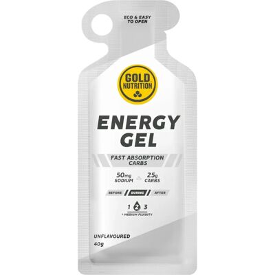 Gold Nutrition Energy - U - Gel Sin Sabor - Gel Energético Gold Nutrition Energy - U - Gel Sin Sabor - Gel Energético