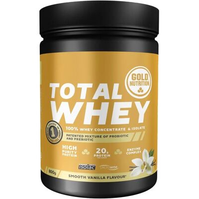 Gold Nutrition Total Whey Vanille 800g - Molkenproteinpulver Gold Nutrition Total Whey Vanille 800g - Molkenproteinpulver