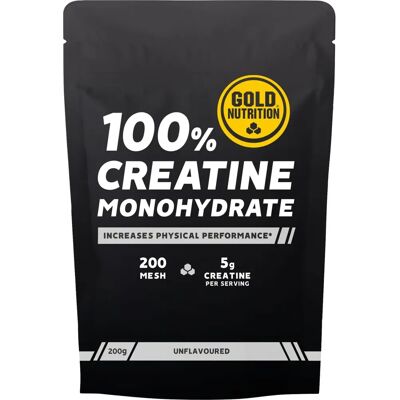 Gold Nutrition Kreatin Monohydrat - Neutral 200g Gold Nutrition Kreatin Monohydrat - Neutral 200g