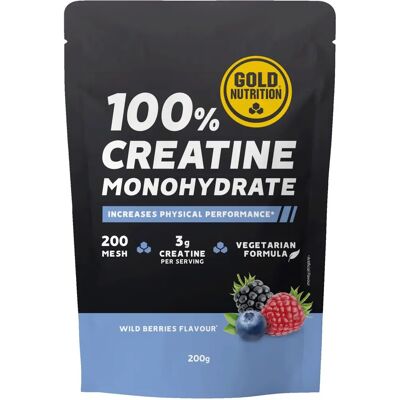 Gold Nutrition Kreatin Monohydrat - Beerenpulver 200g Gold Nutrition Kreatin Monohydrat - Beerenpulver 200g