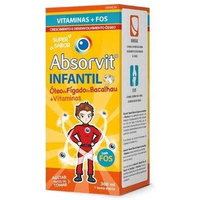 Absorvit Infantil Óleo de Fígado de Bacalhau - Crescimento & Imunidade Absorvit Infantil Óleo de Fígado de Bacalhau - Crescimento & Imunidade