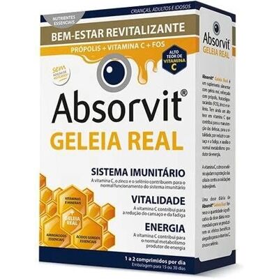 Absorvit Geléia Real - Suplemento Alimentar Absorvit Geléia Real - Suplemento Alimentar