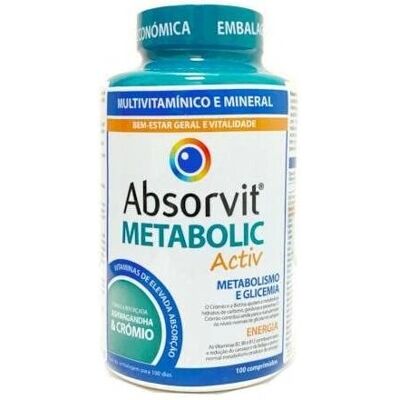 Absorvit Metabolic Activ x100 - Suplemento alimentar Absorvit Metabolic Activ x100 - Suplemento alimentar