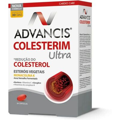 Advancis Cholesterim Ultra x30 Cápsulas - Suplemento Alimenticio Advancis Cholesterim Ultra x30 Cápsulas - Suplemento Alimenticio