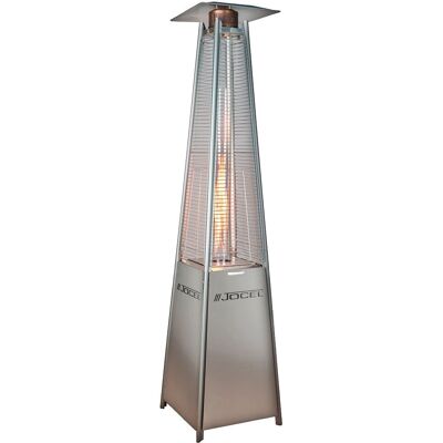 Jocel - JAT007384 - Cinzento - Aquecedor de terraço a gás Jocel - JAT007384 - Cinzento - Aquecedor de terraço a gás