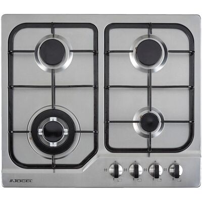 JOCEL JP4GI008923 Placa de Gas - 4 Quemadores Acero Inoxidable JOCEL JP4GI008923 Placa de Gas - 4 Quemadores Acero Inoxidable