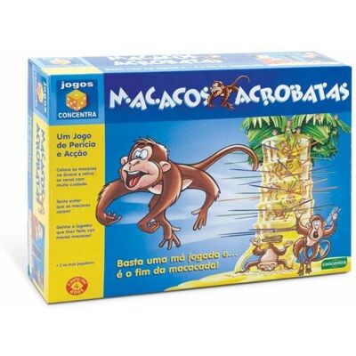 Concentra Jogo de Macacos Acrobatas - Tipo de Brinquedo Concentra Jogo de Macacos Acrobatas - Tipo de Brinquedo