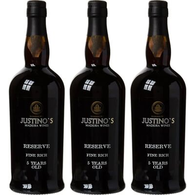 Justino's Madeira Reserve Fein Rich 5 Jahre - Likörwein Justino's Madeira Reserve Fein Rich 5 Jahre - Likörwein