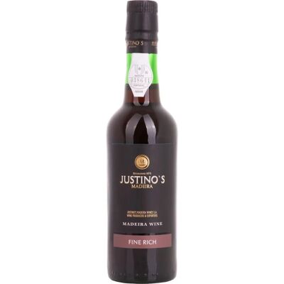 Justino's Madeira Wines FINE RICH - Vin de Madère - Publicité Justino's Madeira Wines FINE RICH - Vin de Madère - Publicité