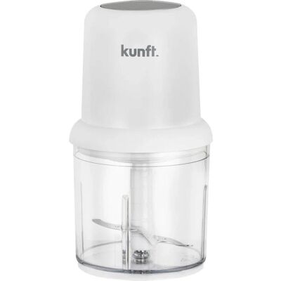 Mini Picador de Alimentos KUNFT - 300W, 500ml, Trava de segurança Mini Picador de Alimentos KUNFT - 300W, 500ml, Trava de segurança