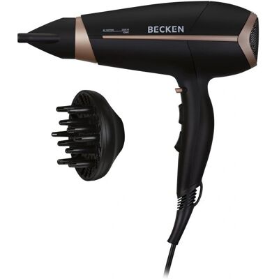 Secador Becken BPHD4501 - 2200W, 3 Niveles de Temperatura Secador Becken BPHD4501 - 2200W, 3 Niveles de Temperatura