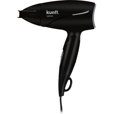 Secador de cabelo KUNFT KTHD4500 - Dobrável, 1600W, Preto Secador de cabelo KUNFT KTHD4500 - Dobrável, 1600W, Preto