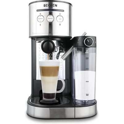 Cafetera Becken - Modelo BECM4567 con 15 bar, Inox Cafetera Becken - Modelo BECM4567 con 15 bar, Inox