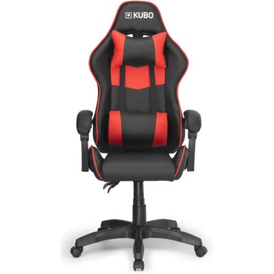 Cadeira de Jogos Kubo - Ajustável, Giro de 360°, Ergonômica Cadeira de Jogos Kubo - Ajustável, Giro de 360°, Ergonômica