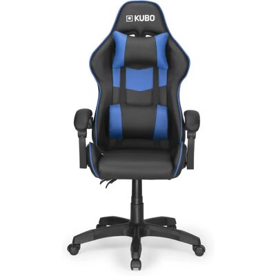 Cadeira Gaming Kubo - Ajustável, Rotação 360°, Azul Cadeira Gaming Kubo - Ajustável, Rotação 360°, Azul