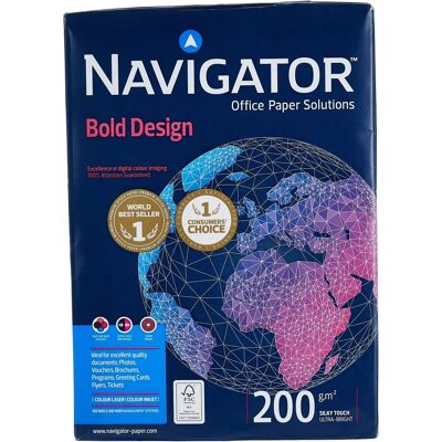 Navigator A4 200gsm White Printer Paper - Printer Paper Navigator A4 200gsm White Printer Paper - Printer Paper