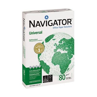Papel de impressora A3 Navigator - 80g - 500 folhas Papel de impressora A3 Navigator - 80g - 500 folhas