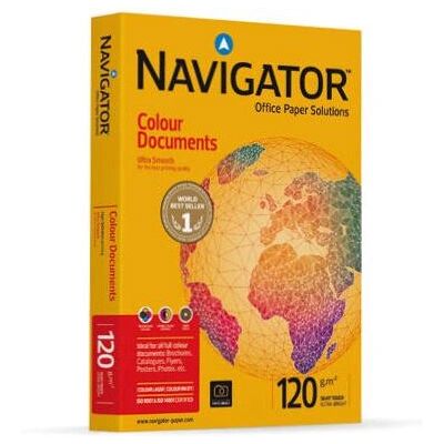 Navigator A4 Printer Paper - 120g/m², 250 Sheets Navigator A4 Printer Paper - 120g/m², 250 Sheets