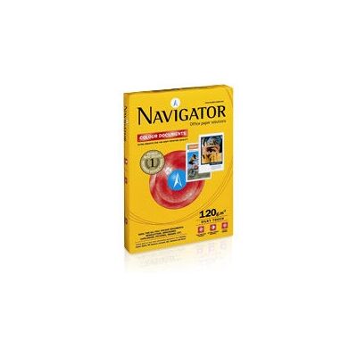 Papel de Impressão A3 Navigator - Documentos Coloridos 120G - 500 Folhas Papel de Impressão A3 Navigator - Documentos Coloridos 120G - 500 Folhas