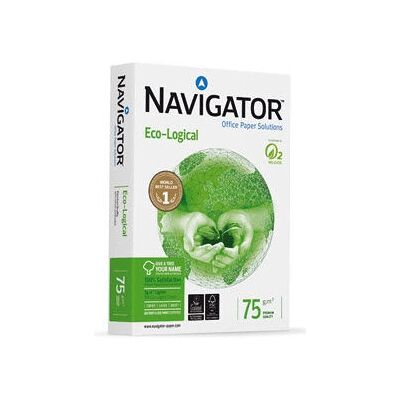 Papel de impressora A4 Eco-Logical 75g/m² Branco Navigator Papel de impressora A4 Eco-Logical 75g/m² Branco Navigator