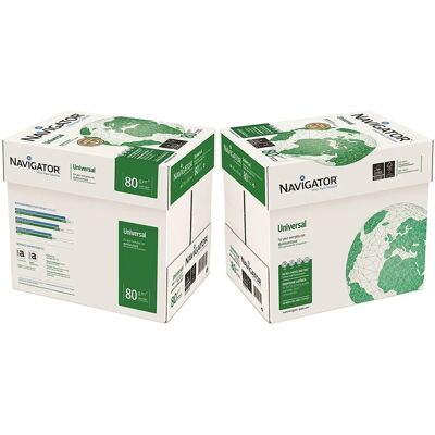 Papier Uniwersalny Navigator 80/A4 Wysokiej Jakości - 5 Zwinięć Papier Uniwersalny Navigator 80/A4 Wysokiej Jakości - 5 Zwinięć