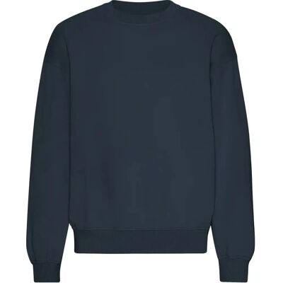 Colorful Standard Organic Marine Blue XL Sweatshirt - Trui Colorful Standard Organic Marine Blue XL Sweatshirt - Trui
