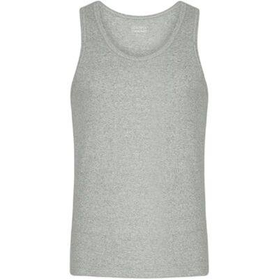 Colorful Standard Organisch Geribbelde Tanktop - Grey Heather Colorful Standard Organisch Geribbelde Tanktop - Grey Heather