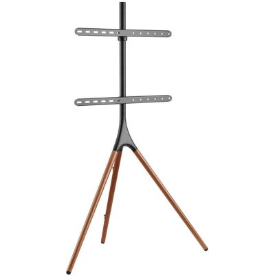Support TV Napofix FMT600F - 45-65 pouces, Noir, Noyer - Publicité Support TV Napofix FMT600F - 45-65 pouces, Noir, Noyer - Publicité