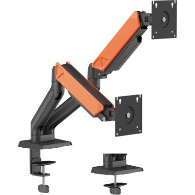 Suporte de Monitor Napofix GDM2200 - Movimento completo, 13-32, Preto, Laranja Suporte de Monitor Napofix GDM2200 - Movimento completo, 13-32, Preto, Laranja