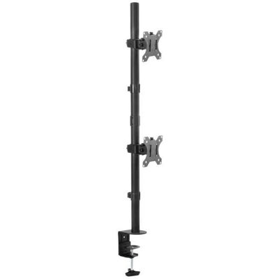 Suporte de Monitor Napofix DM1200V - Suporta 2 Telas, Ajuste de Altura, Preto Suporte de Monitor Napofix DM1200V - Suporta 2 Telas, Ajuste de Altura, Preto