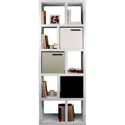 Bibliothèque Temahome Berlin - Design Contemporain - 70x198x34cm - Publicité Bibliothèque Temahome Berlin - Design Contemporain - 70x198x34cm - Publicité