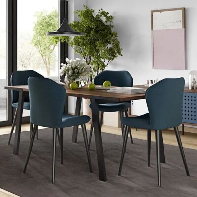 Table à manger TEMAHOME Drift - 180x75x91cm, noyer - Publicité Table à manger TEMAHOME Drift - 180x75x91cm, noyer - Publicité