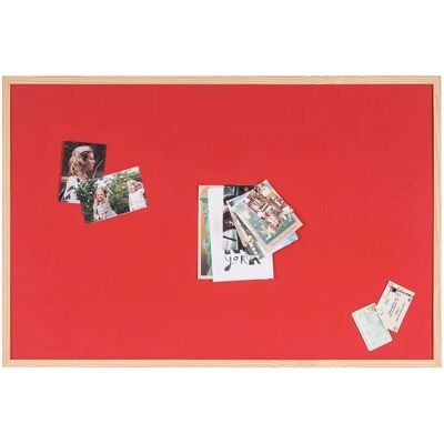 BI-OFFICE Basic Rote Filz & Kork Pinnwand - Whiteboard BI-OFFICE Basic Rote Filz & Kork Pinnwand - Whiteboard