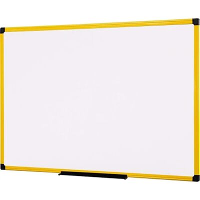 Bi-Office Ultrabrite Magnetyczna Tablica Biała Żółta Rama 1200x900mm - Tablica Bi-Office Ultrabrite Magnetyczna Tablica Biała Żółta Rama 1200x900mm - Tablica