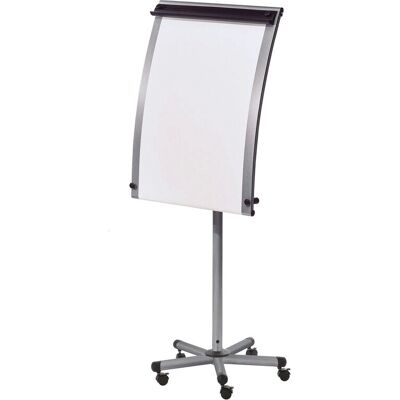 Bi-Office Mobiele Flipover Zilver - Verstelbare Hoogte - 35m Papierrol Bi-Office Mobiele Flipover Zilver - Verstelbare Hoogte - 35m Papierrol