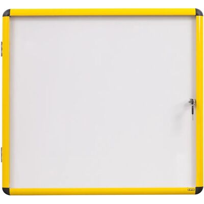 Vetrina interna Bi-Office - 4xA4, Cornice gialla Vetrina interna Bi-Office - 4xA4, Cornice gialla