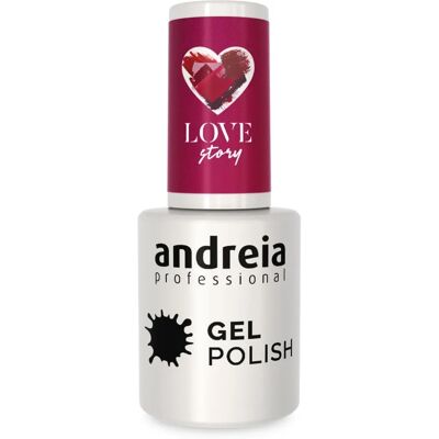 Esmalte en gel semi-permanente Andreia Professional - Rojo - 10,5 ml Esmalte en gel semi-permanente Andreia Professional - Rojo - 10,5 ml