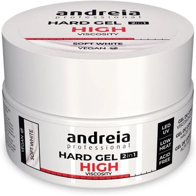 Andreia - Profection Hard Gel 2 en 1 - Soft White - 44g - Gel ongulaire - Publicité Andreia - Profection Hard Gel 2 en 1 - Soft White - 44g - Gel ongulaire - Publicité