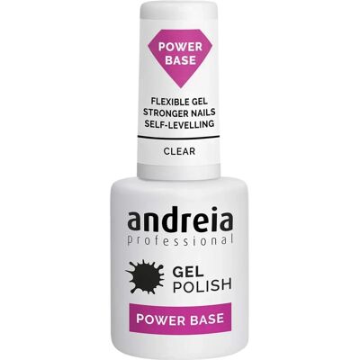 Base de Potência Transparente Andreia - Esmalte Gel Semipermanente Base de Potência Transparente Andreia - Esmalte Gel Semipermanente
