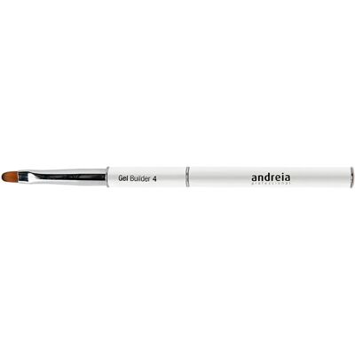 Pincel Profissional Andreia - Pincel de Construção de Unhas de Gel No4 Pincel Profissional Andreia - Pincel de Construção de Unhas de Gel No4
