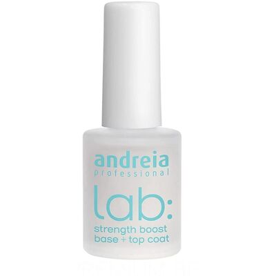 Andreia Laboratório Profissional Fortalecedor Base + Top Coat - Esmalte de Unhas Andreia Laboratório Profissional Fortalecedor Base + Top Coat - Esmalte de Unhas