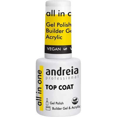 Andreia Professional All Top Coat - Esmalte de unhas com filtro UV Andreia Professional All Top Coat - Esmalte de unhas com filtro UV