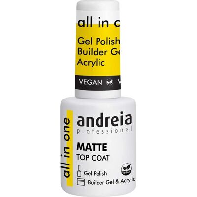 Andreia All In One Matte Top Coat - Esmalte Andreia All In One Matte Top Coat - Esmalte