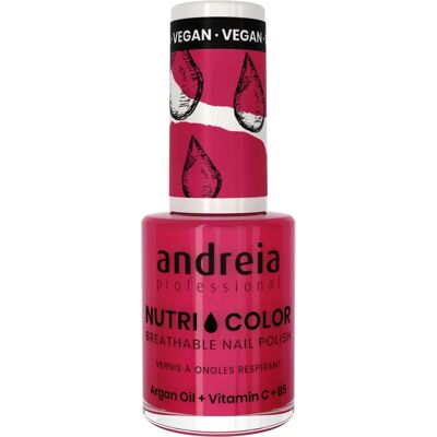Andreia Nutricolor NC37 - Lebendiger Rot-Orange Nagellack Andreia Nutricolor NC37 - Lebendiger Rot-Orange Nagellack