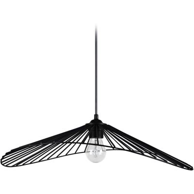 Lámpara colgante ToseI Lady - Metal negro geométrico - 50x70cm Lámpara colgante ToseI Lady - Metal negro geométrico - 50x70cm