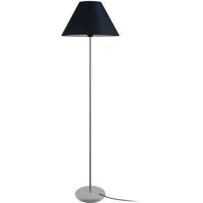 TOSel Kunagi - Lampe sur pied - Noir et aluminium - 170cm - Publicité TOSel Kunagi - Lampe sur pied - Noir et aluminium - 170cm - Publicité