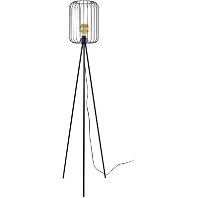 Tosel Sorano - Lampe sur pied industrielle - Noir - Lampe - Publicité Tosel Sorano - Lampe sur pied industrielle - Noir - Lampe - Publicité