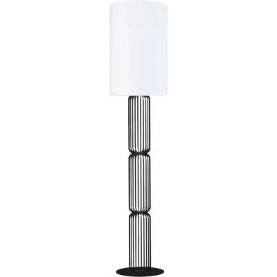 TOSSEL Lisburne Lampadaire - Colonne métal noir 155cm - Publicité TOSSEL Lisburne Lampadaire - Colonne métal noir 155cm - Publicité